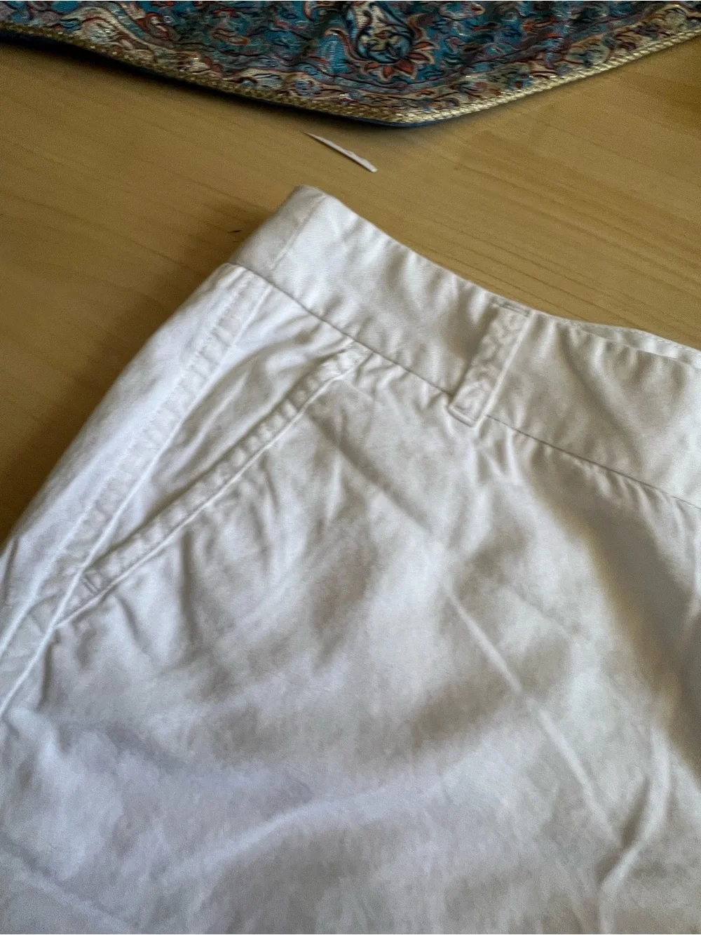 J. Crew White Linen-Blend Bermuda Shorts